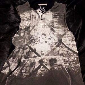 Jeans by buffalo sleeveless hoodie